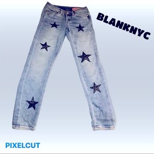 Girls BlankNYC Star Skinny Jeans ( like new)